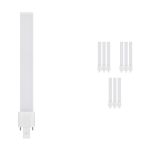 Confezione Multipack 10x Ledvance Dulux-S LED 6W 700lm - 840 Bianco Freddo | 2-Pin - Sostitutiva 11W