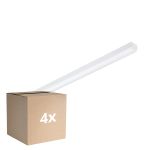 Confezione Multipack 4x Philips Reglette LED CoreLine Bianca 25W/37W 3500lm/5200lm - 830-840 CCT| 150cm - Sostitutiva 2x58W