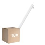 Confezione Multipack 10x Osram LEDinestra HD Lighting S14s 4.7W 470lm - 927 Bianco Molto Caldo | Miglior Resa Cromatica - Dimmerabile - Sostitutiva 40W