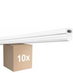 Confezione Multipack 10x Ledvance Reglette LED Linear Compatto High Output 15W 1500lm - 840 Bianco Freddo | 90cm