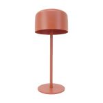 Eglo Lampada Da Tavolo Roccanova Solar Acciaio Arancione 2W 270lm - 830 Luce Calda -  | IP44 - Dimmerabile al tocco - USB-C