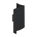 Eglo Luce Da Parete Montarello Acciaio Nero Up & Down 4W 510lm - 827-840-860 CCT | IP54