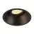 SLV Horn-T Faretti Aluminium Nero Il Giro | Ritaglio 97mm - Adatto per 1x GU10 
