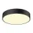 SLV Medo Pro 40 Parete e Luce da soffitto Aluminium Nero Il Giro 19W 2650lm - 930-940 CCT | IP50 - Miglior Resa Cromatica - Dimmerabile 