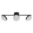 Ledvance LED Decor Faretti Moon Acciaio Nero 16W 840lm - 830 Luce Calda - 