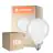 Confezione Multipack 10x Ledvance Classic LED E27 Globe Filamento Ghiaccio 3.8W 806lm - 827 Bianco Molto Caldo | Sostitutiva 60W