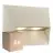 Confezione Multipack 6x Nordlux Pontio Luce Da Parete Aluminium Sanded | IP54 - Adatto per 2x GU10 
