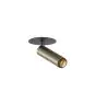 SLV Grip! Acciaio Faretti Nero 10W 590lm - 927 Bianco Molto Caldo | Miglior Resa Cromatica - Dimmerabile