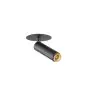SLV Grip! Acciaio Faretti Nero 10W 590lm - 927 Bianco Molto Caldo | Miglior Resa Cromatica - Dimmerabile