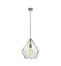 Eglo Luce Pendente Carlton Acciaio Grigio | IP20 - Adatto per 1x E27 