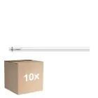 Confezione Multipack 10x Philips Master Tubo LED T8 (EM/Mains) Ultra Output 13.5W 2500lm - 840 Bianco Freddo | 120cm - Sostitutiva 36W