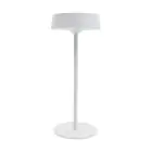 Eglo Lampada Da Tavolo Simeri Solar Acciaio Bianca 3W 250lm - 830-860 Regolabile Bianca | IP44 - Dimmerabile al tocco - USB-C